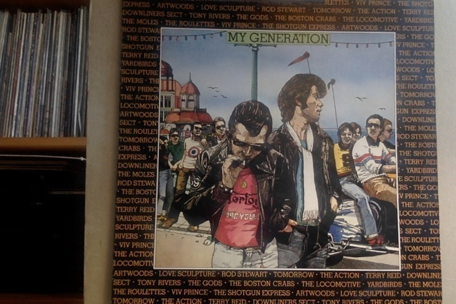 MY  GENERATION :: VINYYLI  ALBUM  LP  COMPILATION  UK 1976 !