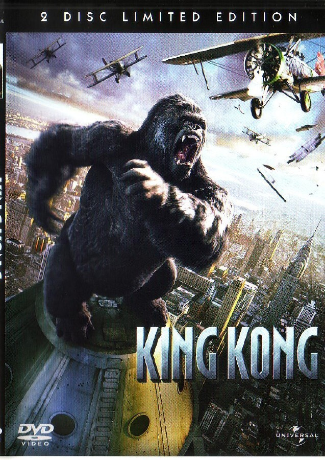 dvd, King Kong - 2 disc limited edition [seikkailu, fantasia