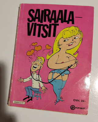 Sairaalavitsit- kirja
