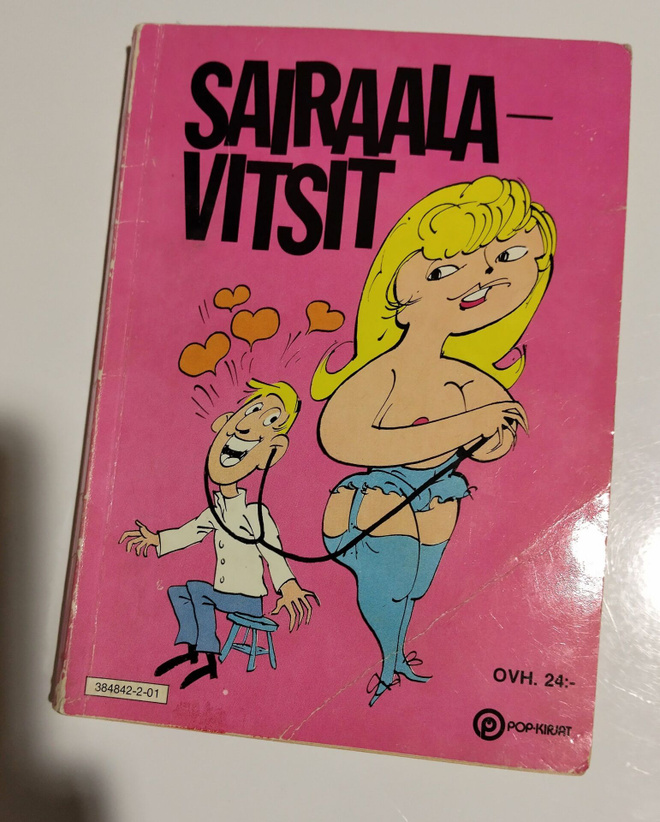Sairaalavitsit- kirja