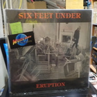SIX FEET UNDER - ERUPTION LP ORIG SWEDEN -84 PRESS EX-/EX- - pikkukuva 1
