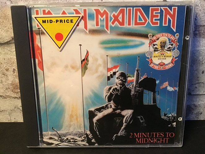 IRON MAIDEN: 2 Minutes To Midnight • Aces High cd levy