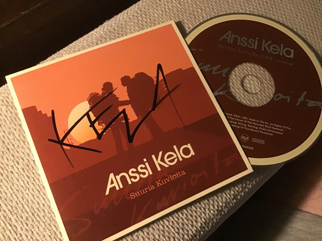 Anssi Kela . Suuria kuvioita nimmari CDS single