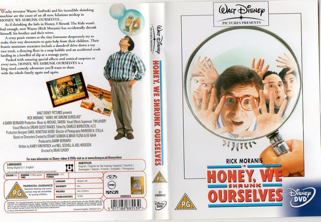 Kulti, Kutistin Meidät	(3 134)	K	-GB-		DVD	rick moranis	1997