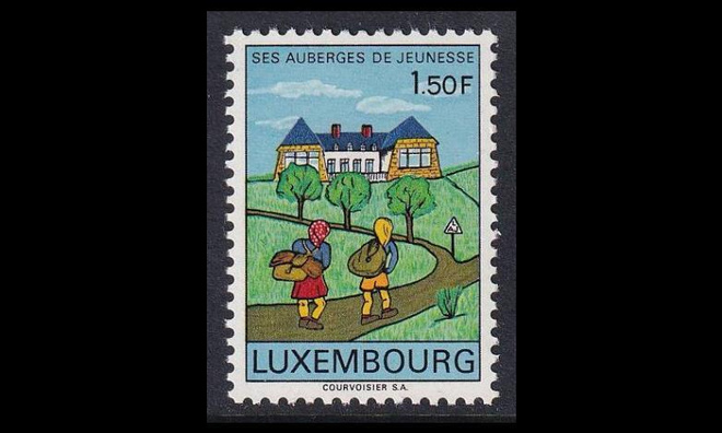 Luxemburg 753 ** Nuorisohostellit (1967)