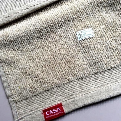 Casa beige frotee pyyhe