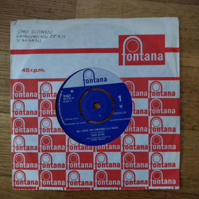Dora Bryan-All I want for christmas is Beatle/If I were fair