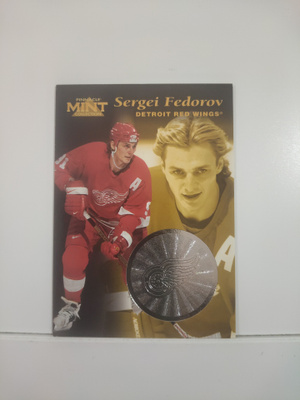 1996-97 Pinnacle Mint Collection - Silver #8 Sergei Fedorov