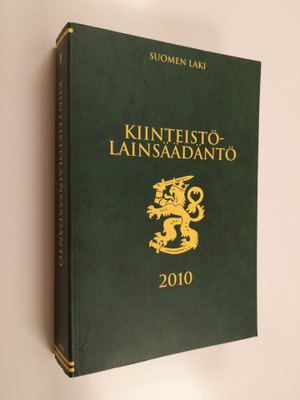 Kiinteistölainsäädäntö 2010