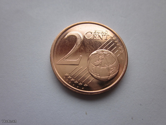 Suomi 2 cent, unc, v. 2008