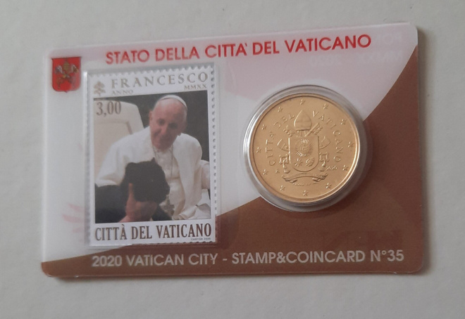 Vatikaani coincard 2020