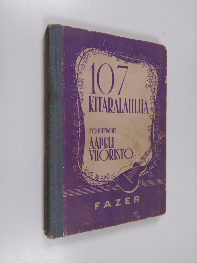 Aapeli (toim.) Vuoristo : 107 kitaralaulua