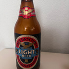 6 kpl vanhoja Light Beer -olutpulloja / keräilypullot - pikkukuva 1