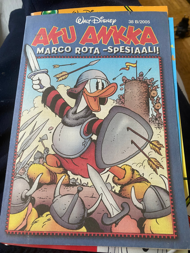 Aku Ankka 38B/2005 Marco Rota