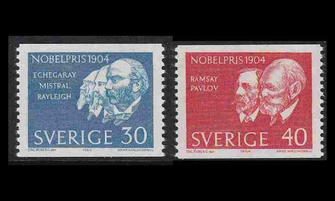 Ruotsi 529-30 ** Nobel-voittajia (1964)