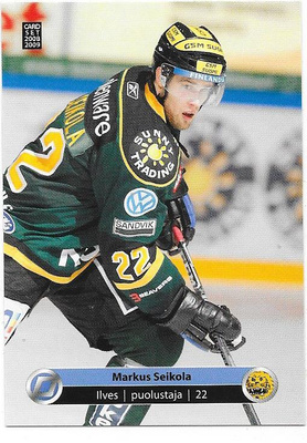 2008-09 CardSet #201 Markus Seikola , Ilves