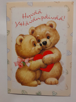 Hyvää Ystävänpäivää! Nallet halaavat