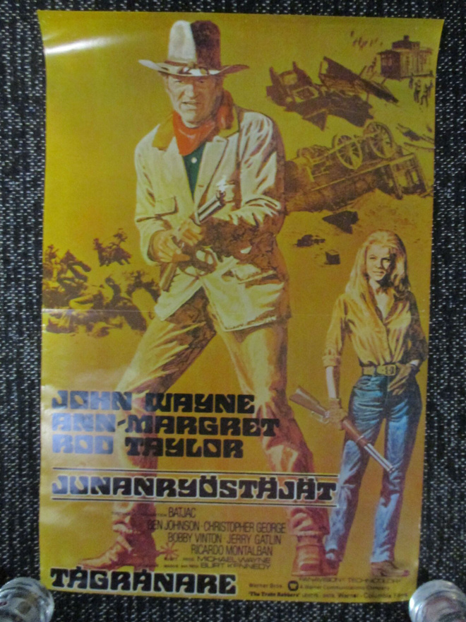 Junanryöstäjät (1973) - vanha elokuvajuliste - John Wayne