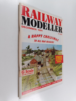 Railway modeller, december 1991