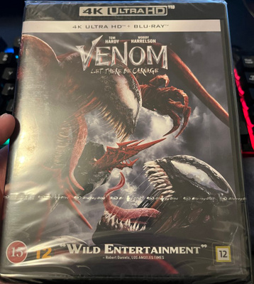 Venom: Let There Be Carnage (4K Ultra HD + Blu-Ray) Uusi