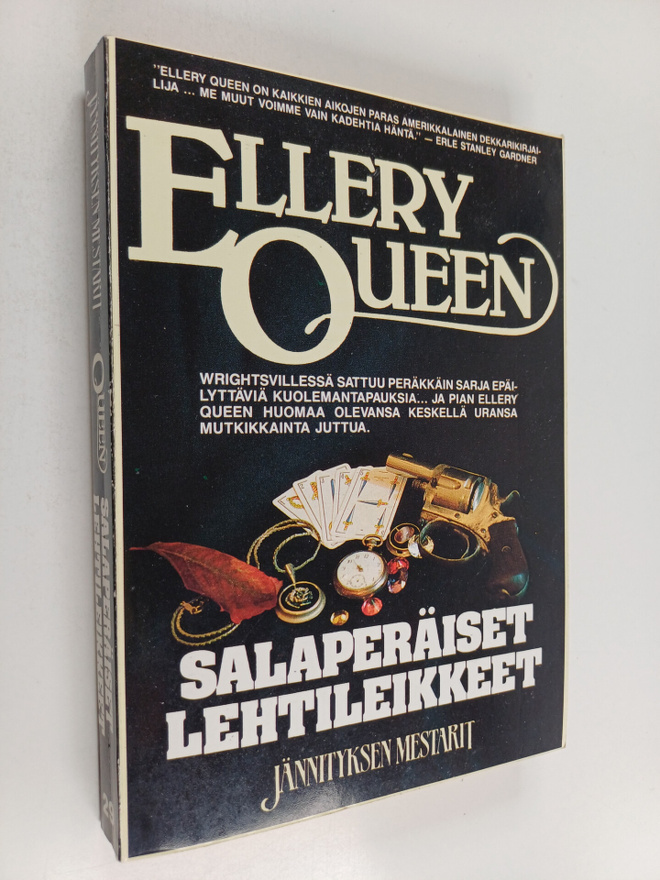 Ellery Queen : Salaperäiset lehtileikkeet