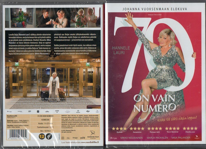 70 on vain numero	(5 439)	UUSI	-FI-	DVD				2021