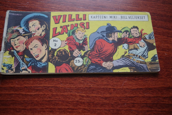 Villi länsi, Kapteeni Miki 2 /1957
