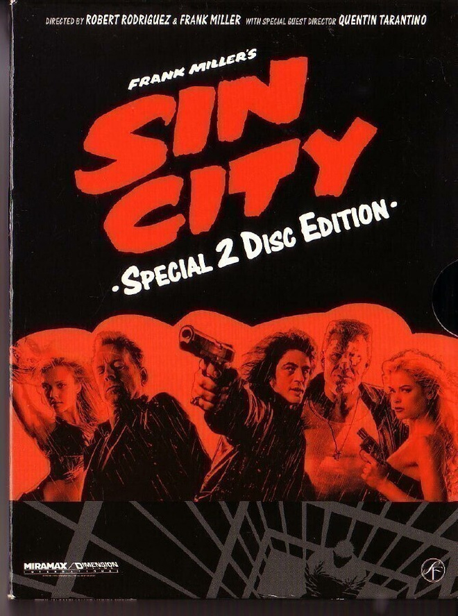 dvd, Sin City, 2dvd (IMDb: 8.0 points) [trilleri, toiminta,