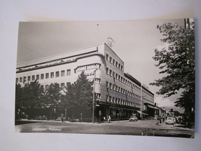 VANHA Postikortti Joensuu 1950-l Alkup.Mallikappale