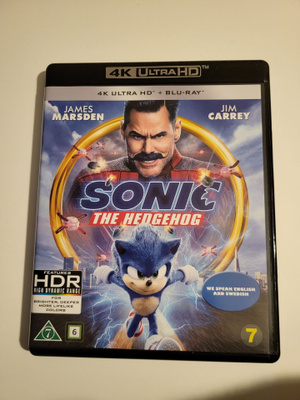 Sonic The Hedgehog (4K UHD + Blu ray)