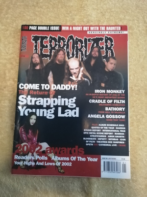 TERRORIZER ISSUE 106 MAGAZINE