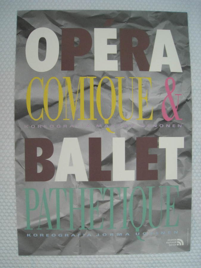  Juliste pieni Opera comique & Ballet pathetique