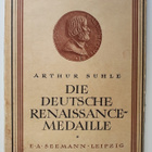 Kirja Suhle: Die deutsche Renaissancemedaille (1950) - pikkukuva 1