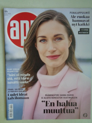 Apu lehti Nro 46/2022 (28.7)