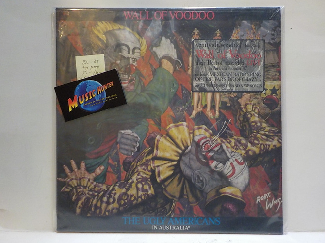 WALL OF VOODOO - THE UGLY AMERICANS M-/M- EU -88 1. PRESS LP