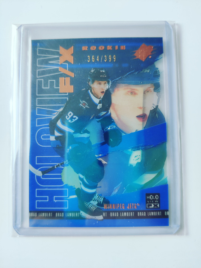 Brad Lambert 24-25 SPx Holoview F/X Rookie Blue /349