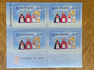 JOULU 2,50MK 2000 NELIÖ**