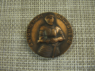 Antonio Papi Bolognese mitali  /B.Bini 1954 .