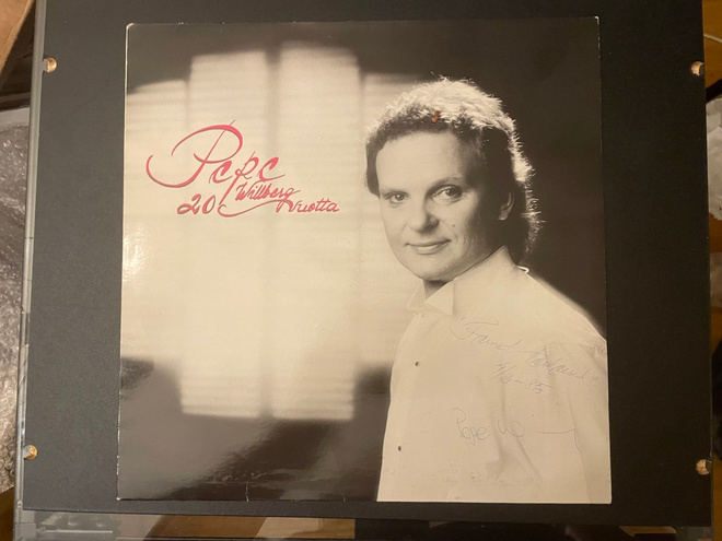 Pepe Willberg 20 vuotta LP nimmarilla