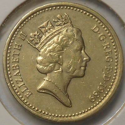 Britania. Pound 1989.