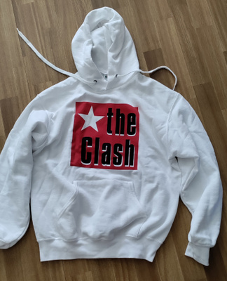 The Clash huppari (virallinen bändi tuote)