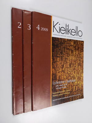 Kielikello 2-4/2009