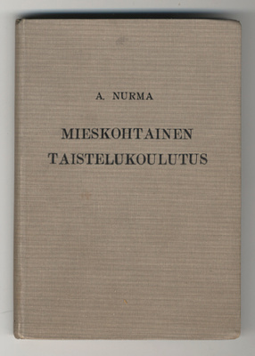 A. Nurma: Mieskohtainen taistelukoulutus (1936)