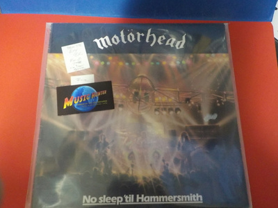 MOTORHEAD - NO SLEEP TIL HAMMERSMITH EX+/EX- LP
