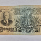 CCCP 10 ruplaa 1947 Aika Hyvä Rapea - pikkukuva 1