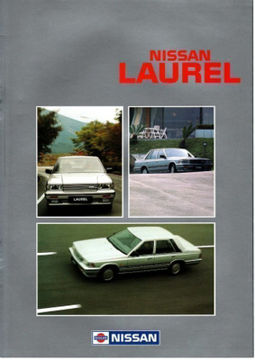 Nissan Laurel -esite, 1987