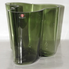 Iittala AALTO maljakko vihreä,,, korkeus 12 cm - pikkukuva 1