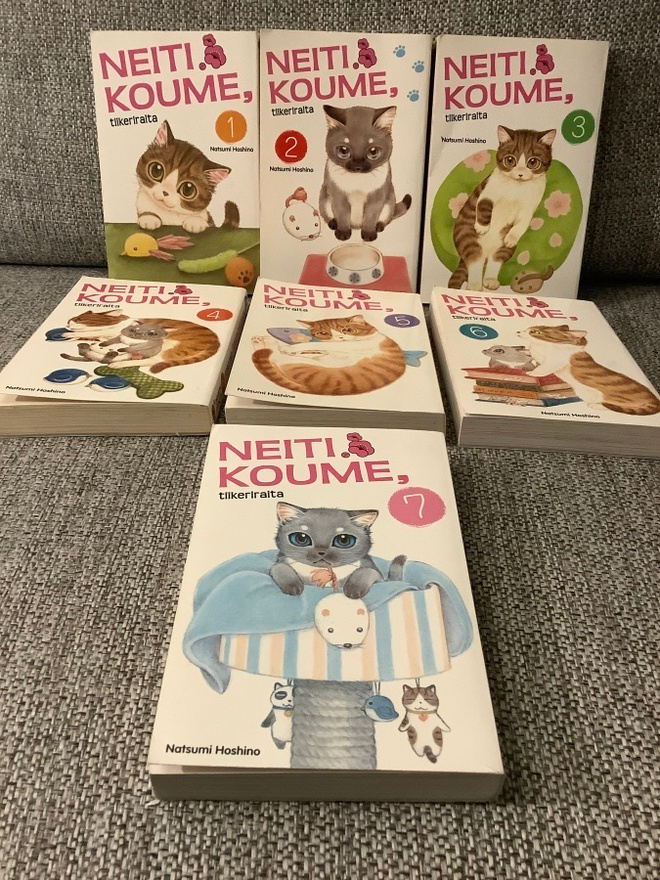 NEITI KOUME, tiikeriraita  1 - 7 (KOKO SARJA)