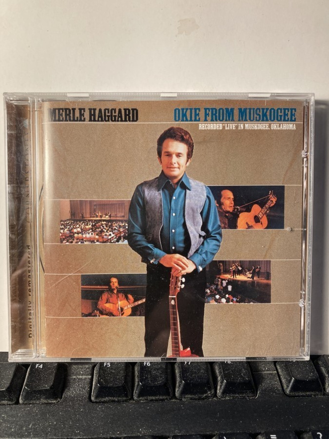 MERLE HAGGARD: Okie From Muskogee (Live), CD, rem.