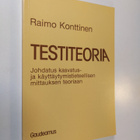 Raimo Konttinen : Testiteoria : johdatus kasvatus- ja käy... - pikkukuva 1